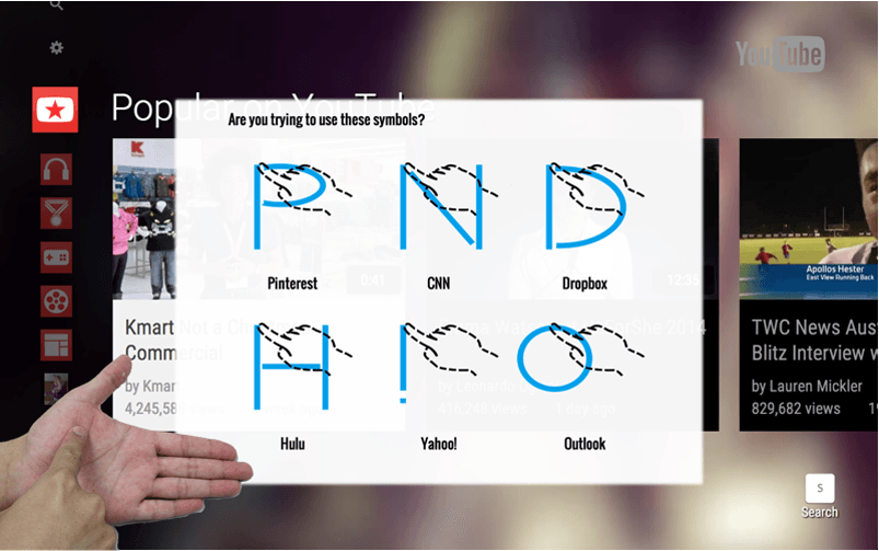 PalmGesture: Using Palms as Gesture Interfaces for Eyes-Free Input