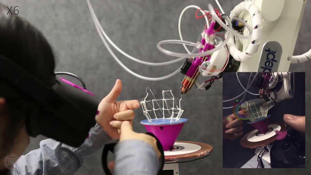 RoMA: Interactive Fabrication with Augmented Reality and a Robotic 3D Printer